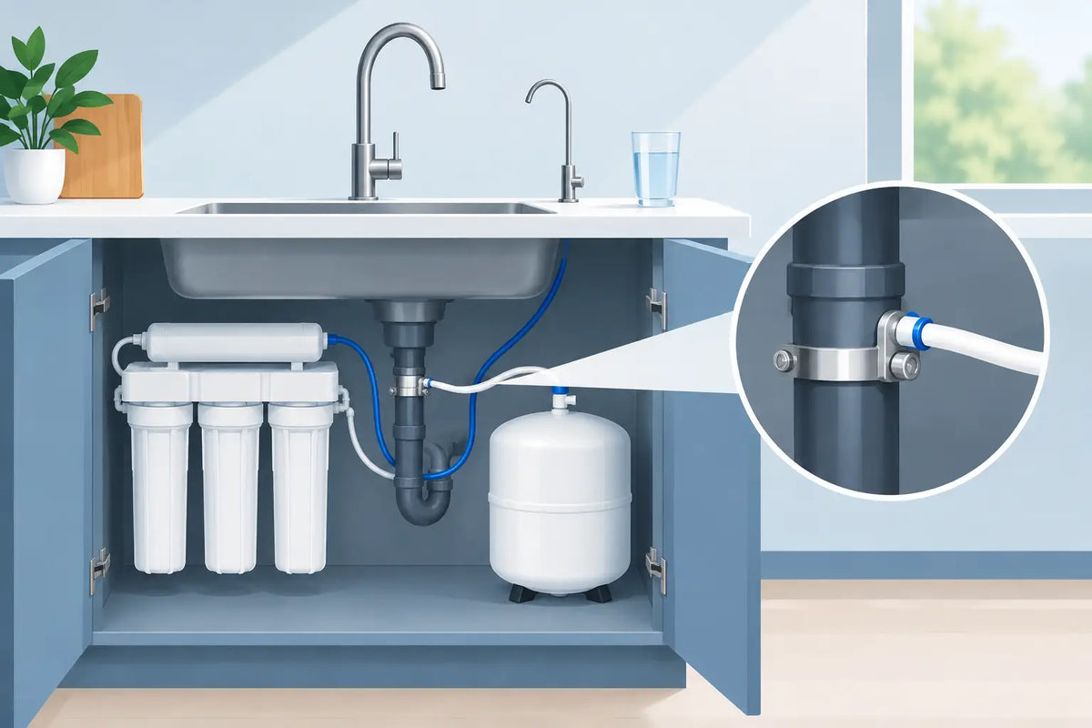 Install a Reverse Osmosis Drain Line Correctly