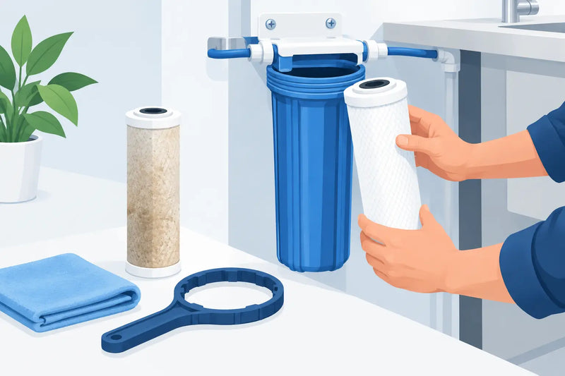 How to Replace a Sediment Filter Cartridge