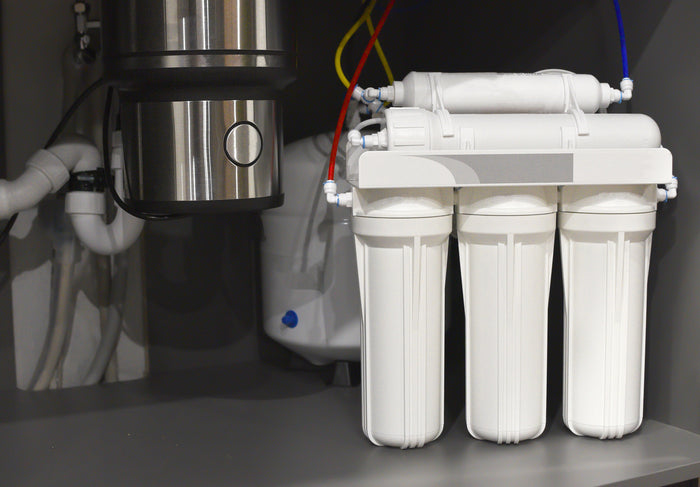 Under-sink reverse osmosis drinking water system — gold standard filtration