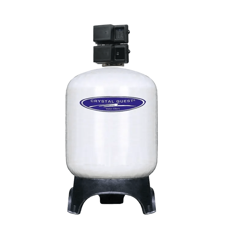 Crystal Quest Commercial 200 GPM Iron, Manganese & Hydrogen Sulfide Filter System - 30 cu. ft. — commercial iron, manganese, and hydrogen sulfide removal water filter