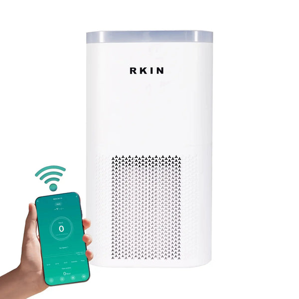 RKIN HEPA 14 Air Purifier – Breathe Cleaner, Healthier Air with UV, Carbon & Ion Technology - PureWaterGuys.com