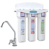 Crystal Quest Undersink Replaceable Triple Fluoride Water Filter System - PureWaterGuys.com