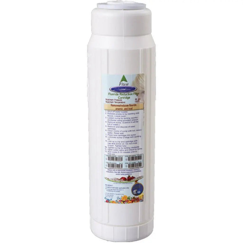 Crystal Quest 2-7/8"" x 9-3/4"" Fluoride Filter Cartridge - PureWaterGuys.com