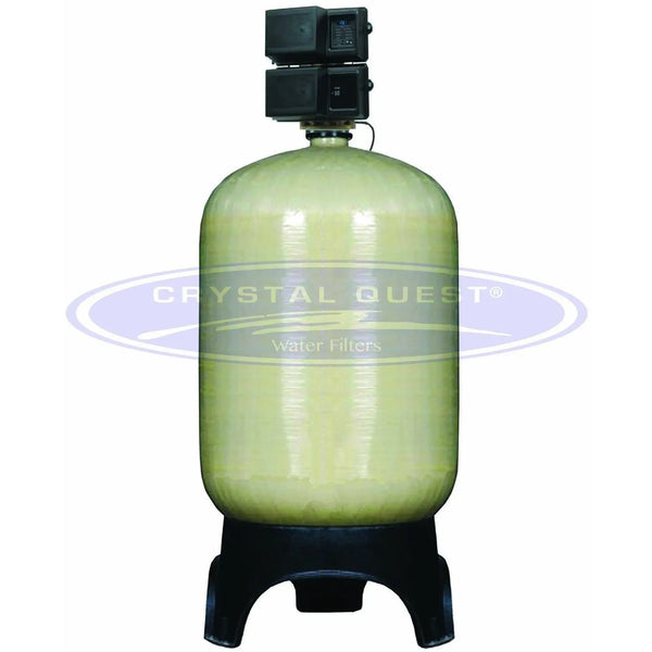 Crystal Quest Commercial/Industrial 185 GPM Tannin Water Filter System - 20 cu. ft. — commercial tannin removal water filter eliminating brown water and organic staining