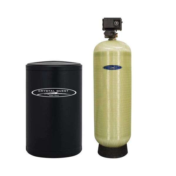 Crystal Quest Commercial/Industrial 60 GPM Tannin Water Filter System - 10 cu. ft. — commercial tannin removal water filter eliminating brown water and organic staining