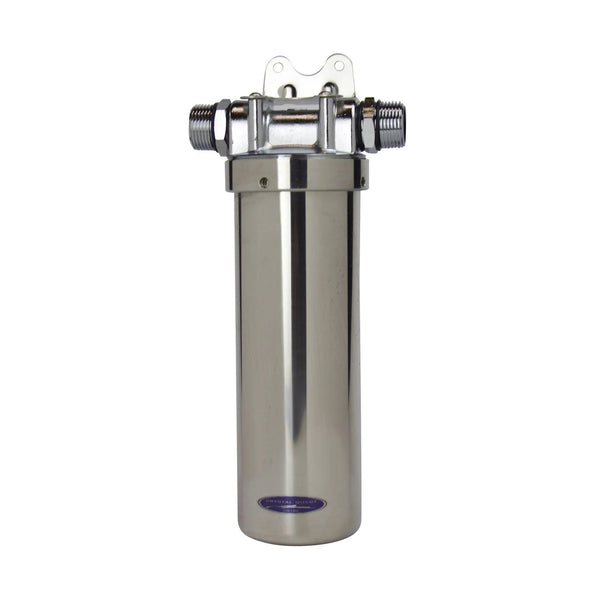 Crystal Quest Eagle 10 Inch Stainless Steel Whole House Filter System — water filtration system