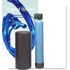 Crystal Quest Light Commercial Single Water Softener System 60,000 Grains side view — commercial ion-exchange water softener eliminating hard water scale