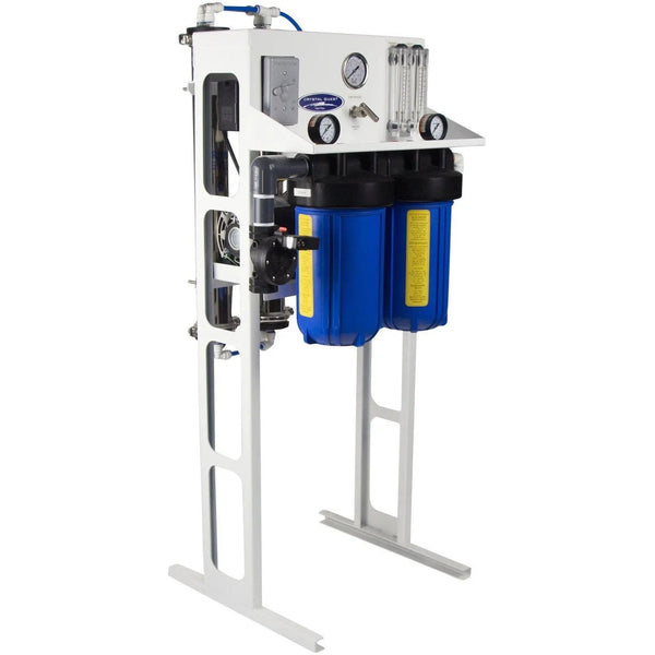 Crystal Quest Mid-Flow Commercial Reverse Osmosis 500 GPD Filter — commercial reverse osmosis system producing high-purity water