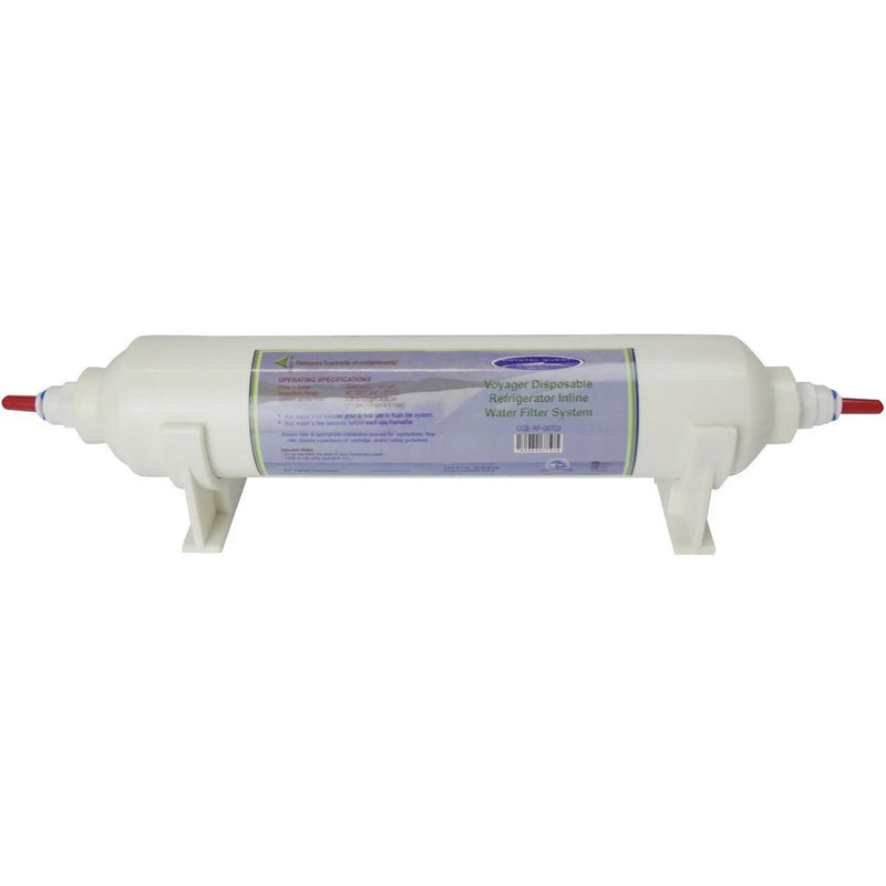 Crystal Quest Refrigerator Mini In-Line — commercial inline water filter for multi-stage point-of-use filtration