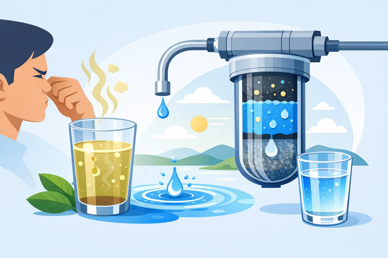 How to Filter Sulfur Smell Water