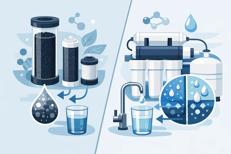 Carbon Filter vs Reverse Osmosis: Which Fits?