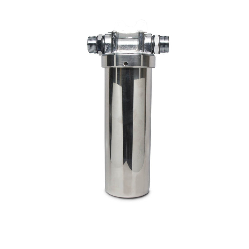2.5 Inch x 10 Inch Stainless Steel Sump and Cap Assembly — water filtration system