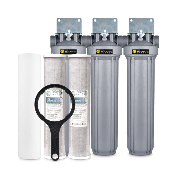 CBS PPH Salt-Free Anti-Scale System with Dual Carbon Filtration - PureWaterGuys.com