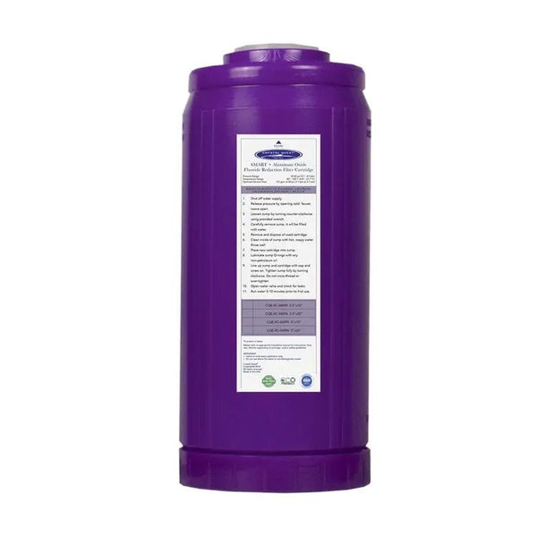 Crystal Quest 2-7/8 x 9-3/4 Fluoride Multi Filter Cartridge — water filtration system