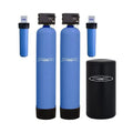 Crystal Quest High Flow Whole House Water Filter Smart Media installation view — water filtration system