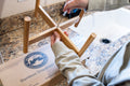 Dispenser Bamboo Stand - PureWaterGuys.com