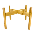 Dispenser Bamboo Stand - PureWaterGuys.com
