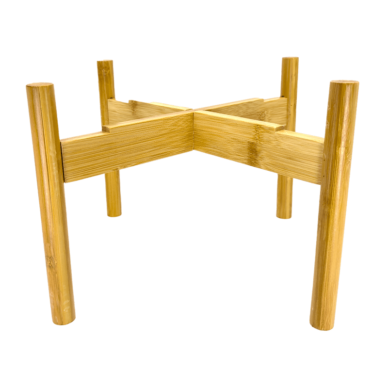 Dispenser Bamboo Stand - PureWaterGuys.com