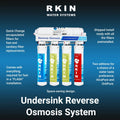 Flash Undersink Reverse Osmosis System with Chrome Lead-Free Faucet - PureWaterGuys.com