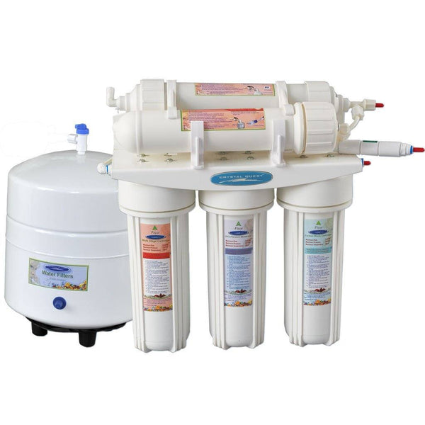 Crystal Quest 12 Stage Reverse Osmosis Under Sink Water Filter 2000C - PureWaterGuys.com