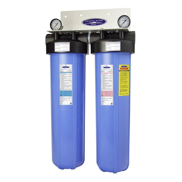 Big Blue Whole House Water Filter Arsenic Removal side view — water filtration system