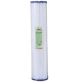 Crystal Quest 2-7/8"" x 9-3/4"" 5-Micron Sediment Reusable Pleated Cellulose Filter Cartridge - PureWaterGuys.com