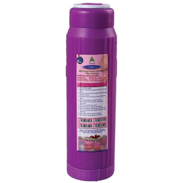 Crystal Quest 2-7/8" x 9-3/4" Arsenic Multi Filter Cartridge side view — water filtration system
