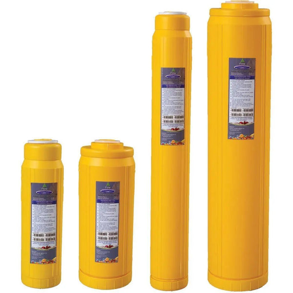 Crystal Quest 2-7/8"" x 9-3/4"" Demineralizing Filter Cartridge - PureWaterGuys.com