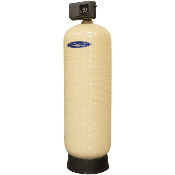 Crystal Quest Commercial 35 GPM GAC Filter System - 7 Cu. Ft. side view — commercial granular activated carbon filter for chlorine and VOC removal