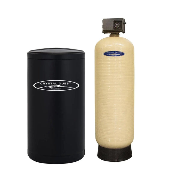 Crystal Quest Commercial/Industrial 35 GPM Nitrate Removal Water Filter System - 7 cu. ft. — commercial nitrate removal water filter for drinking water compliance