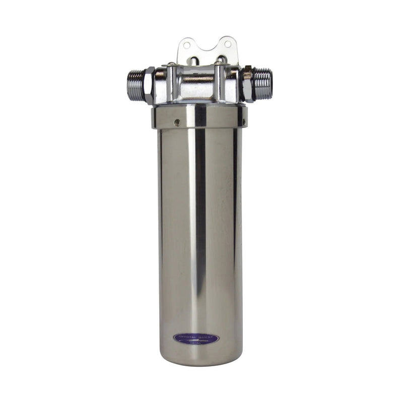 Crystal Quest Eagle 10 Inch Stainless Steel Whole House Filter System — water filtration system
