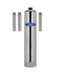Crystal Quest Eagle A2000-FG Anti-Scale 15 GPM Salt Free Whole House System side view — water filtration system