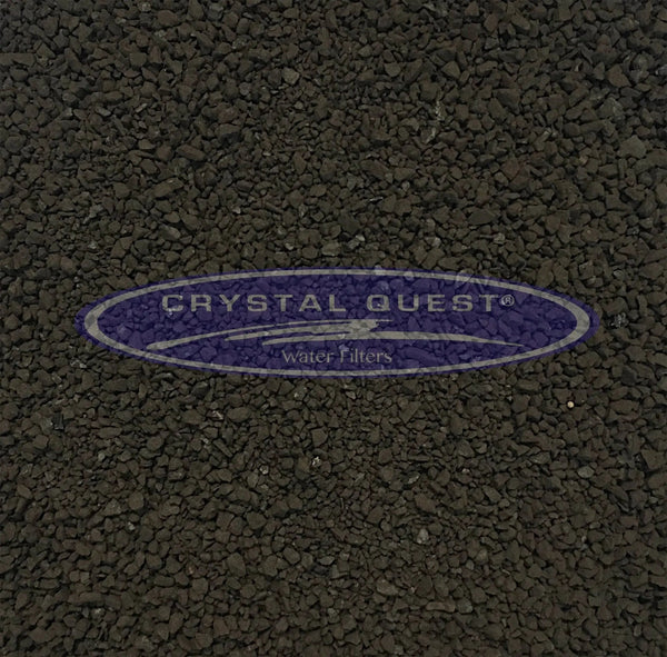 Crystal Quest Iron Multimedia side view — water filtration system