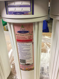 Crystal Quest Mega Undersink Triple Replaceable Fluoride Water Filter System detail view — water filtration system