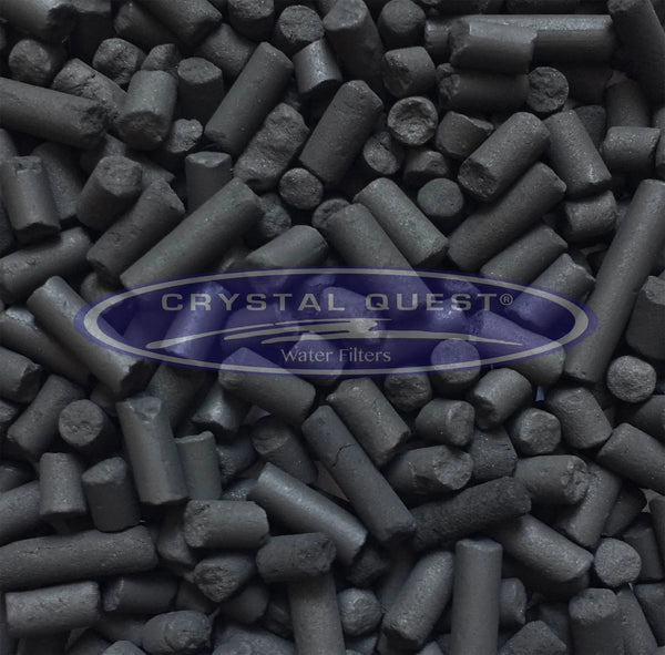 Crystal Quest Pelletized Charcoal Granulated Activated Carbon — water filtration system