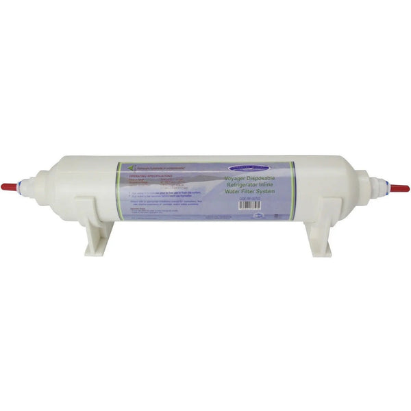 Crystal Quest Refrigerator Mini In-Line — commercial inline water filter for multi-stage point-of-use filtration