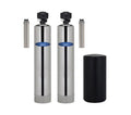 Crystal Quest Water Softener and Arsenic Whole House Filter 1.5 Cu. side view — water filtration system