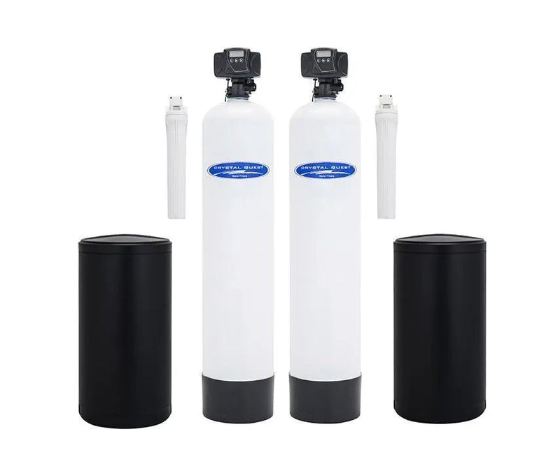 Crystal Quest Water Softener and Nitrate Whole House Water Filter System — water filtration system