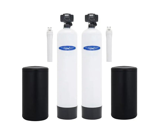 Crystal Quest Water Softener and Tannin Whole House Water Filter System — water filtration system