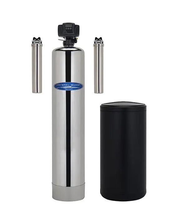 Crystal Quest Whole House Nitrate 1.5 Water Filter System side view — water filtration system