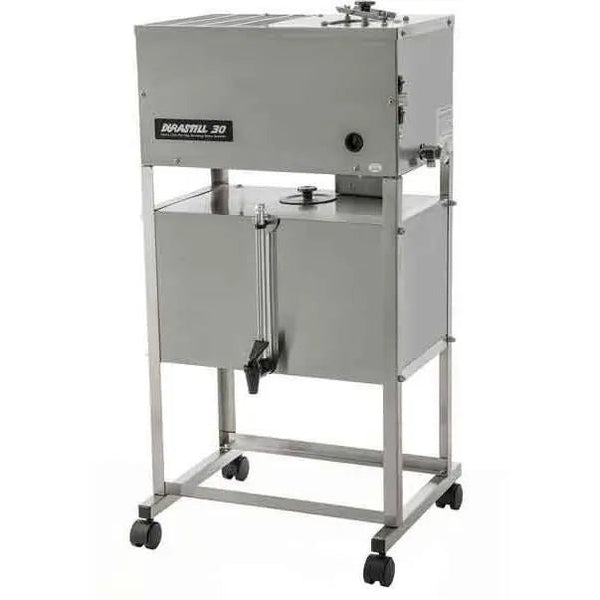 Durastill 30J-40 automatic water distiller with 10.6-gallon storage tank — continuous-fill home distillation system