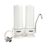 Crystal Quest Countertop Double Replaceable Lead Removal Filter System - PureWaterGuys.com