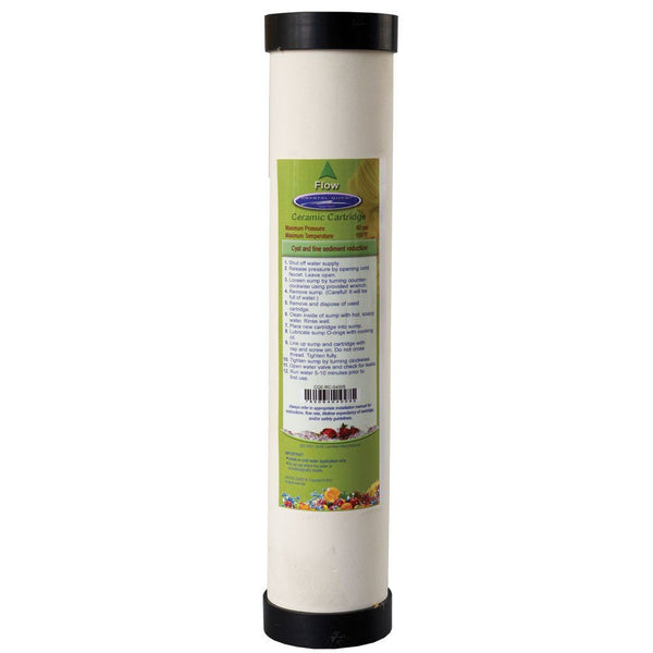 Crystal Quest 2-7/8"" x 9-3/4"" Ceramic Filter Cartridge - PureWaterGuys.com